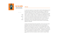 Desktop Screenshot of justjoeaudio.com