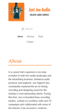 Mobile Screenshot of justjoeaudio.com